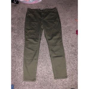 Army Green Jeggings